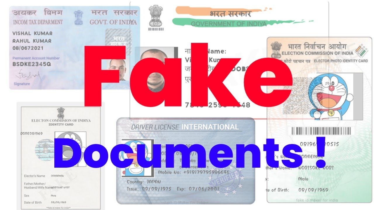 The Secret World of Fake Documents and Identity Fraud