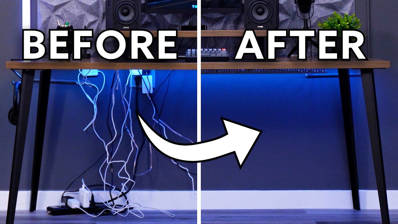 The Ultimate Desk Cable Management Hacks